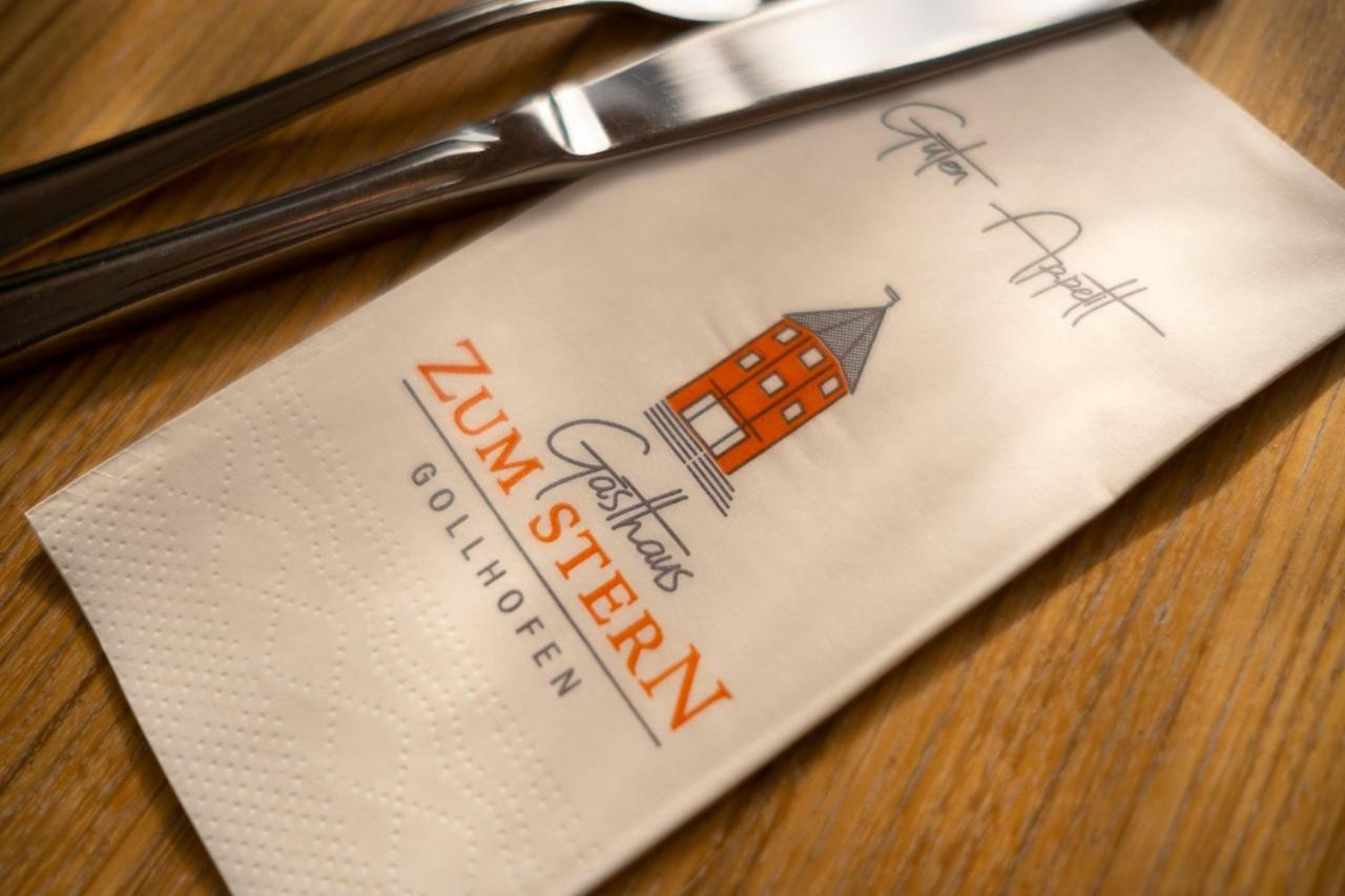 Gasthaus Zum Stern Gollhofen Екстер'єр фото